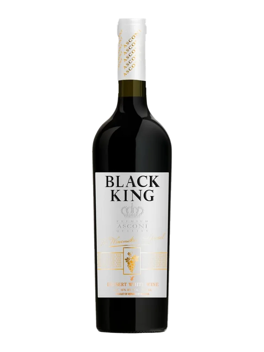 Black King Dessert White Wine bottle