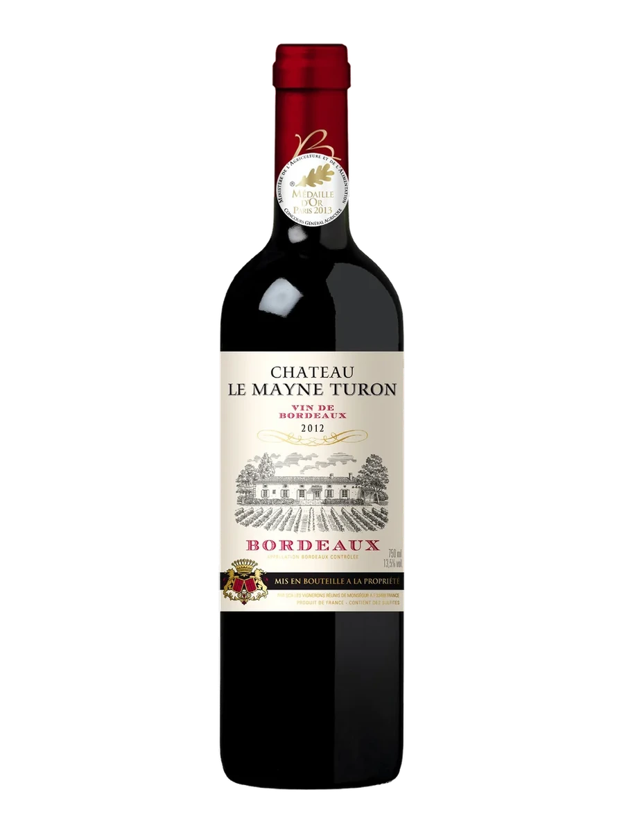 Château Le Mayne Turon Bordeaux bottle