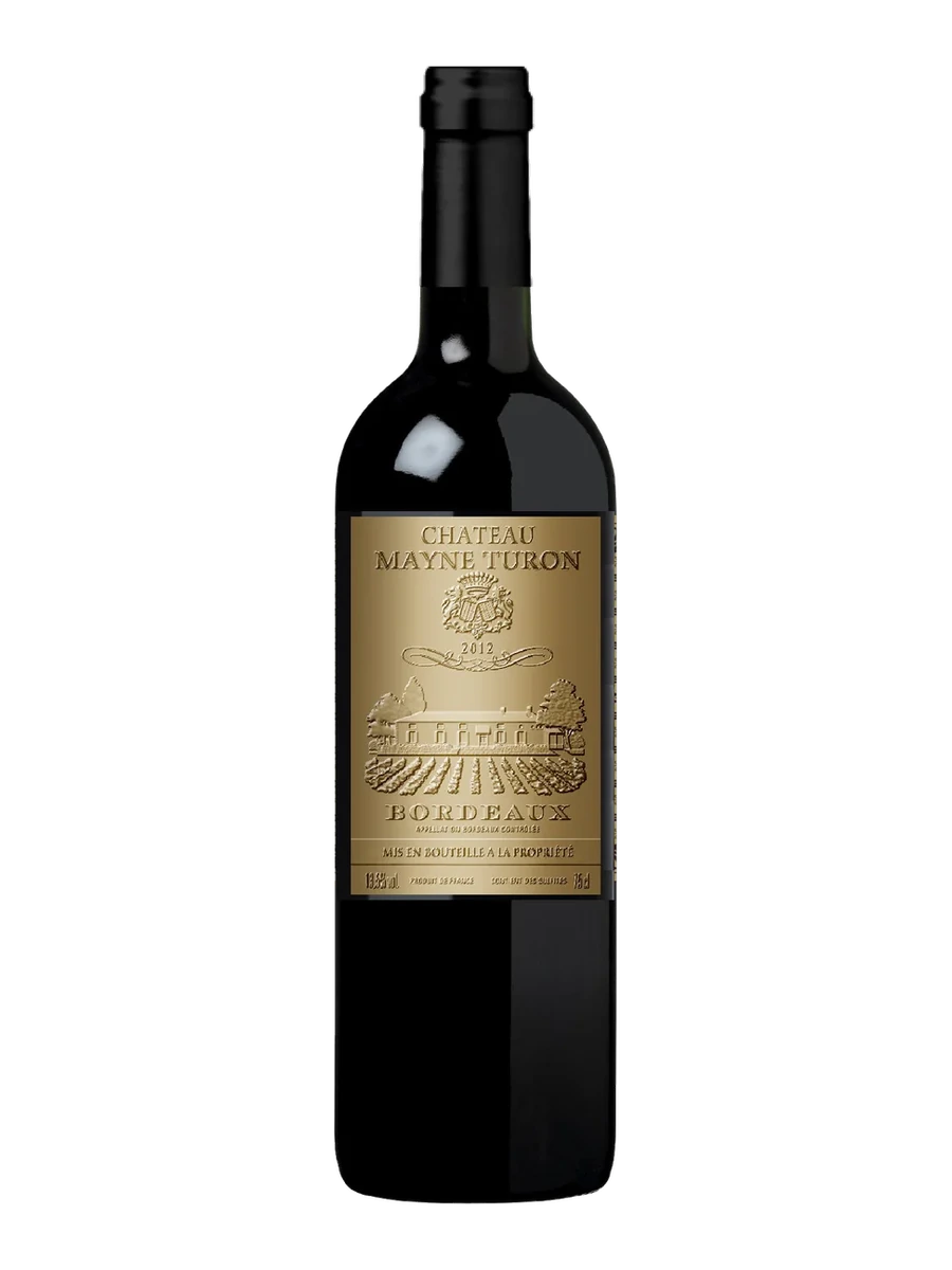 Château Mayne Turon Bordeaux bottle