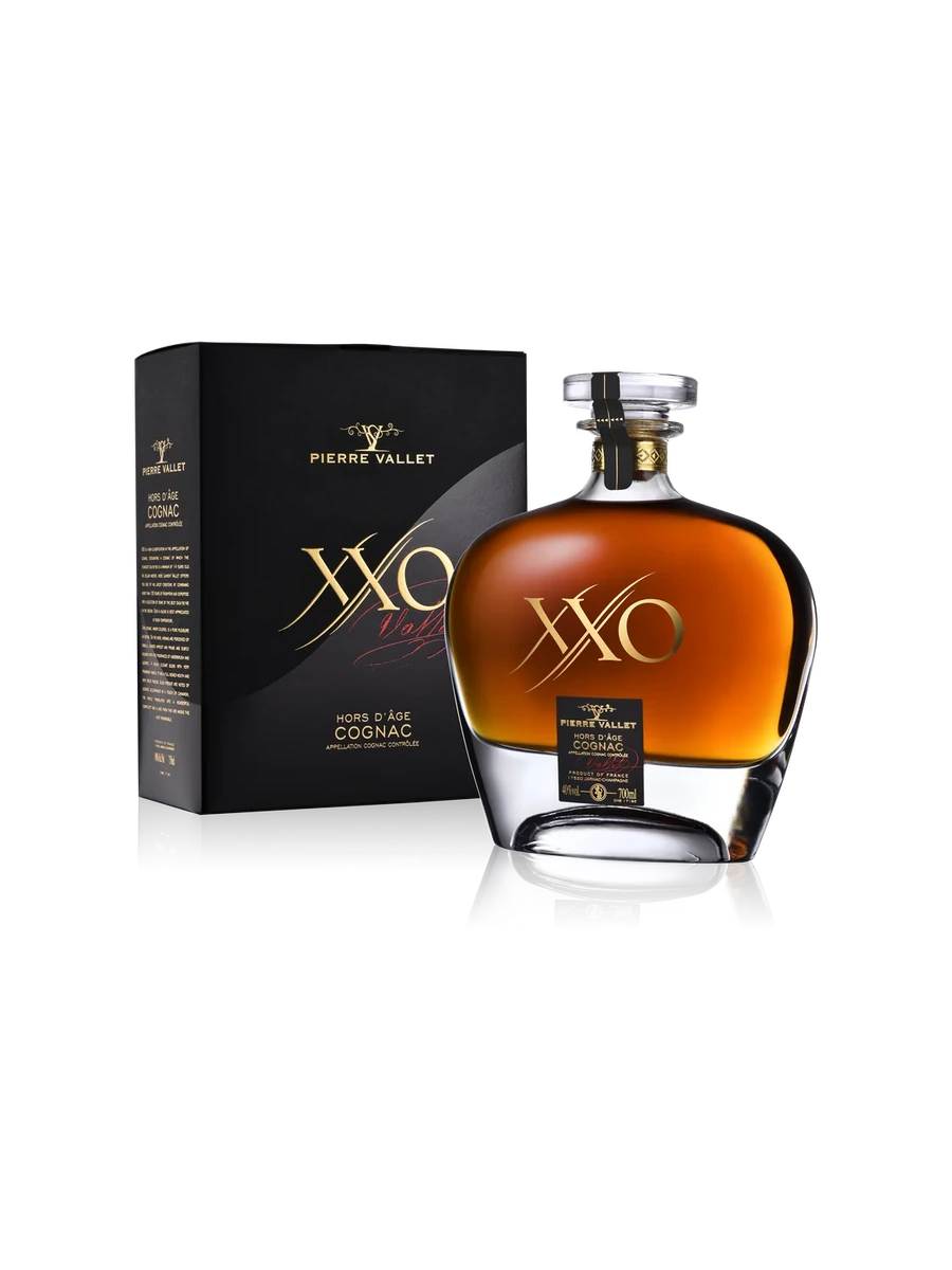 Pierre Vallet XXO Cognac bottle