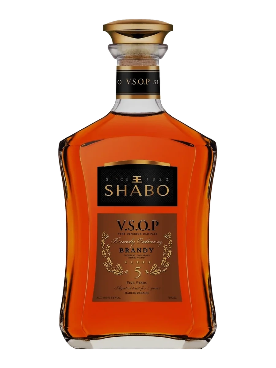 Shabo Brandy VSOP bottle