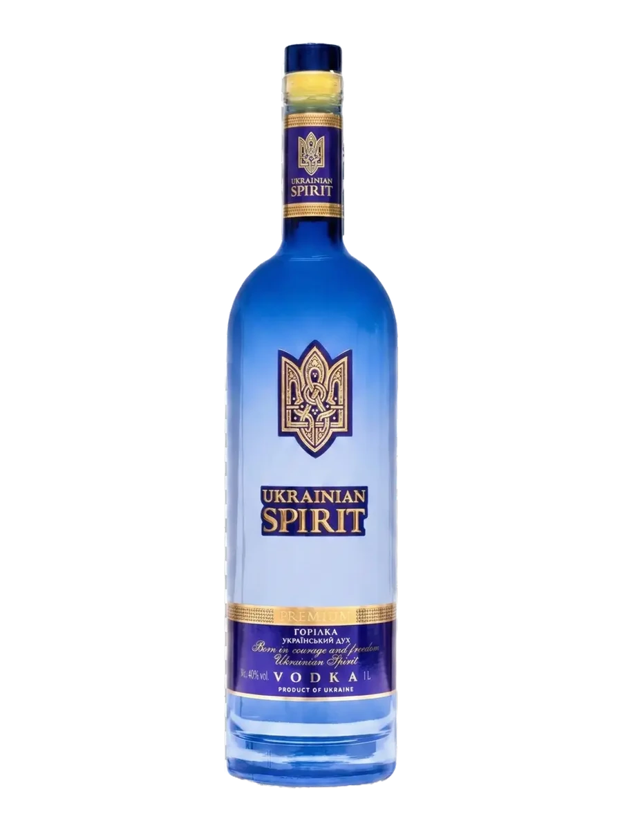 Ukrainian Spirit Vodka bottle