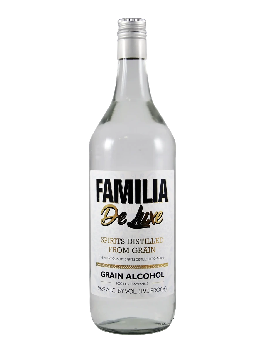 Familia De Luxe Grain Alcohol bottle